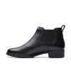 Clarks - Havisham Top Black Leather