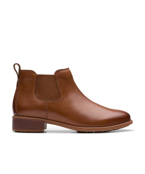 Clarks - Havisham Top Tan Leather Clarks - Havisham Top Tan Leather