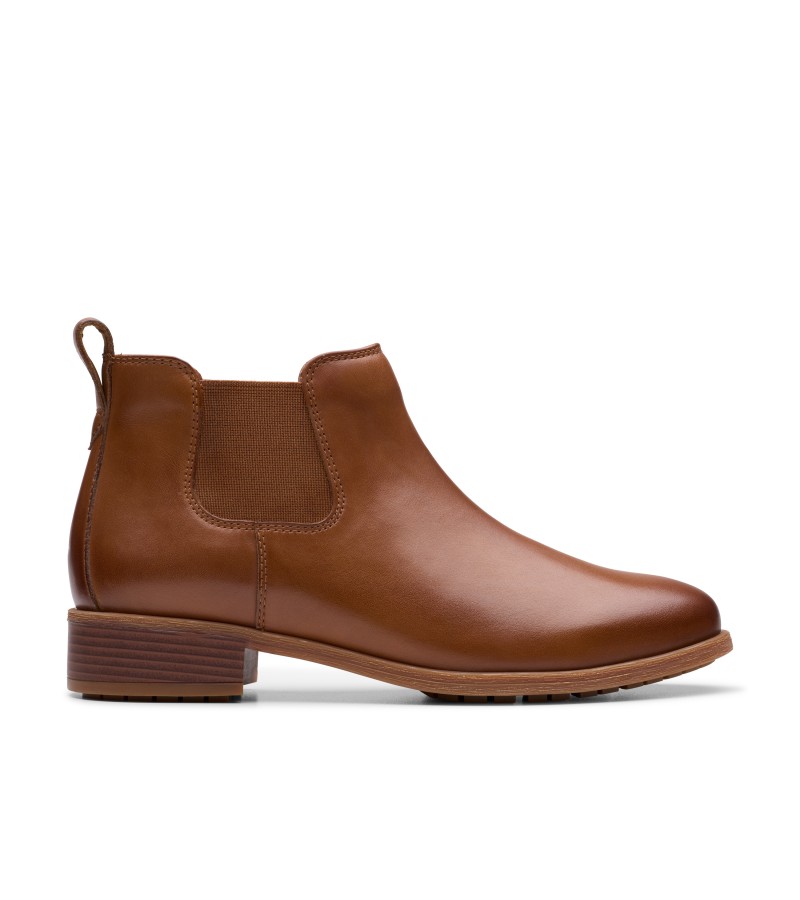 Clarks - Havisham Top Tan Leather