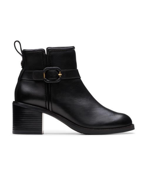 Clarks - Chamberly Trim Black Leather Clarks - Chamberly Trim Black Leather