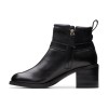 Clarks - Chamberly Trim Black Leather