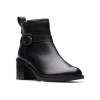 Clarks - Chamberly Trim Black Leather