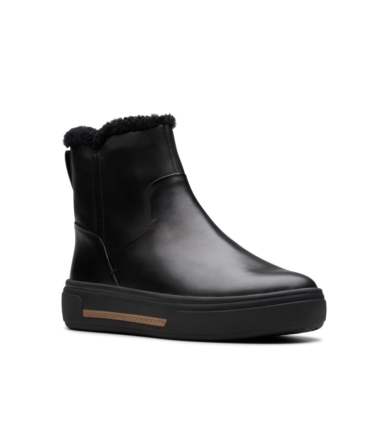 Clarks - Hollyhock Lane Black WLined Leather