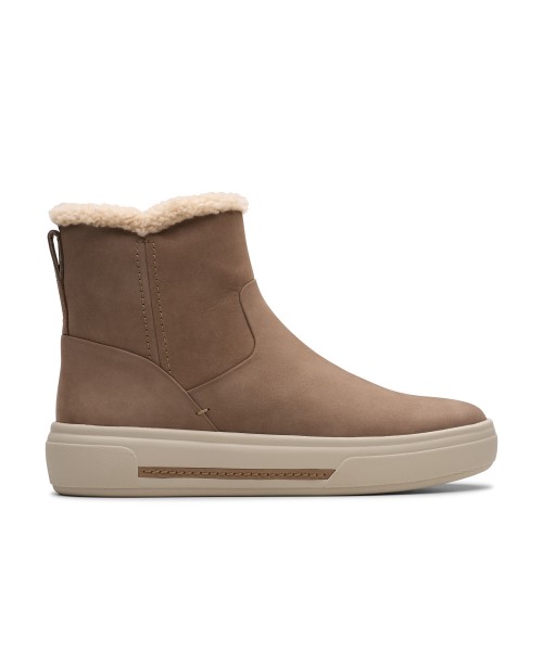 Clarks - Hollyhock Lane Pebble WLined Nubuck Clarks - Hollyhock Lane Pebble WLined Nubuck