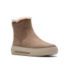 Clarks - Hollyhock Lane Pebble WLined Nubuck