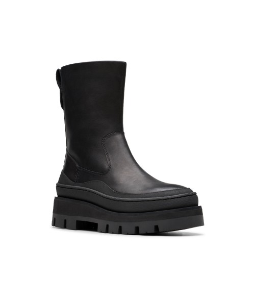 Clarks - Orianna2 Rise Black Leather Clarks - Orianna2 Rise Black Leather