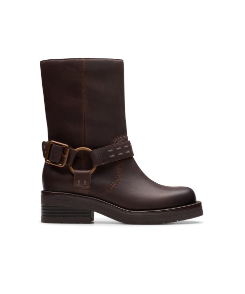 Clarks - Rebelle Up Walnut Leather Clarks - Rebelle Up Walnut Leather