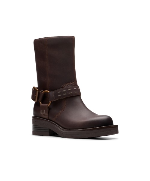 Clarks - Rebelle Up Walnut Leather Clarks - Rebelle Up Walnut Leather
