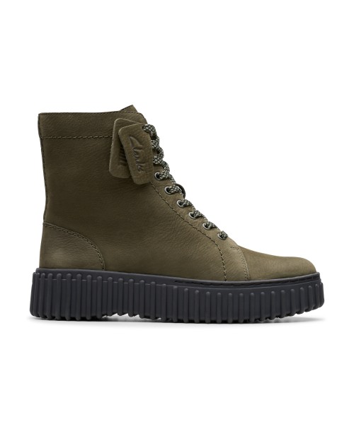 Clarks - Torhill Rise Dark Green Nubuck Clarks - Torhill Rise Dark Green Nubuck