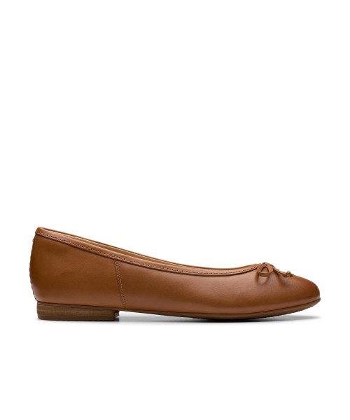 Clarks - Fawna Lily Tan Leather Clarks - Fawna Lily Tan Leather