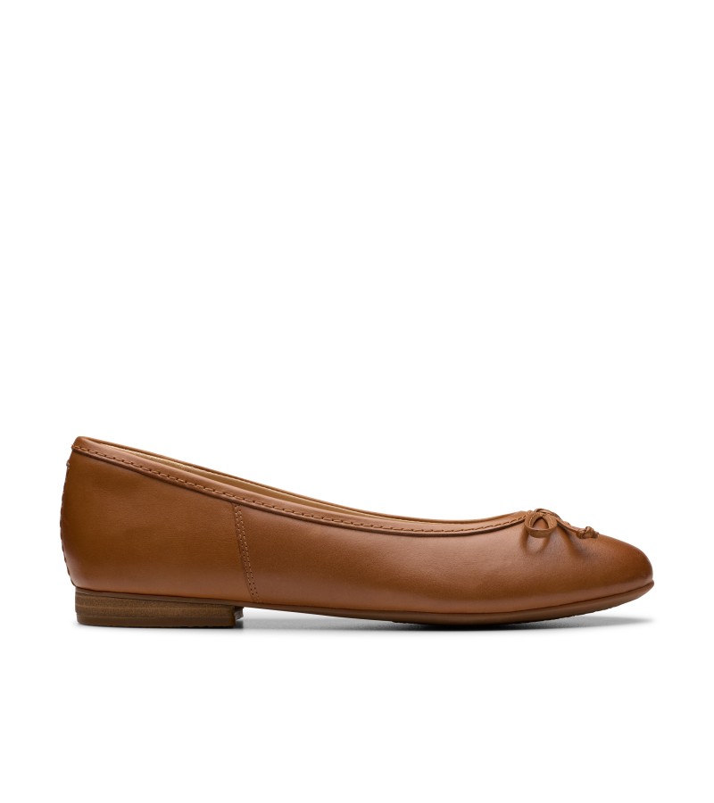 Clarks - Fawna Lily Tan Leather