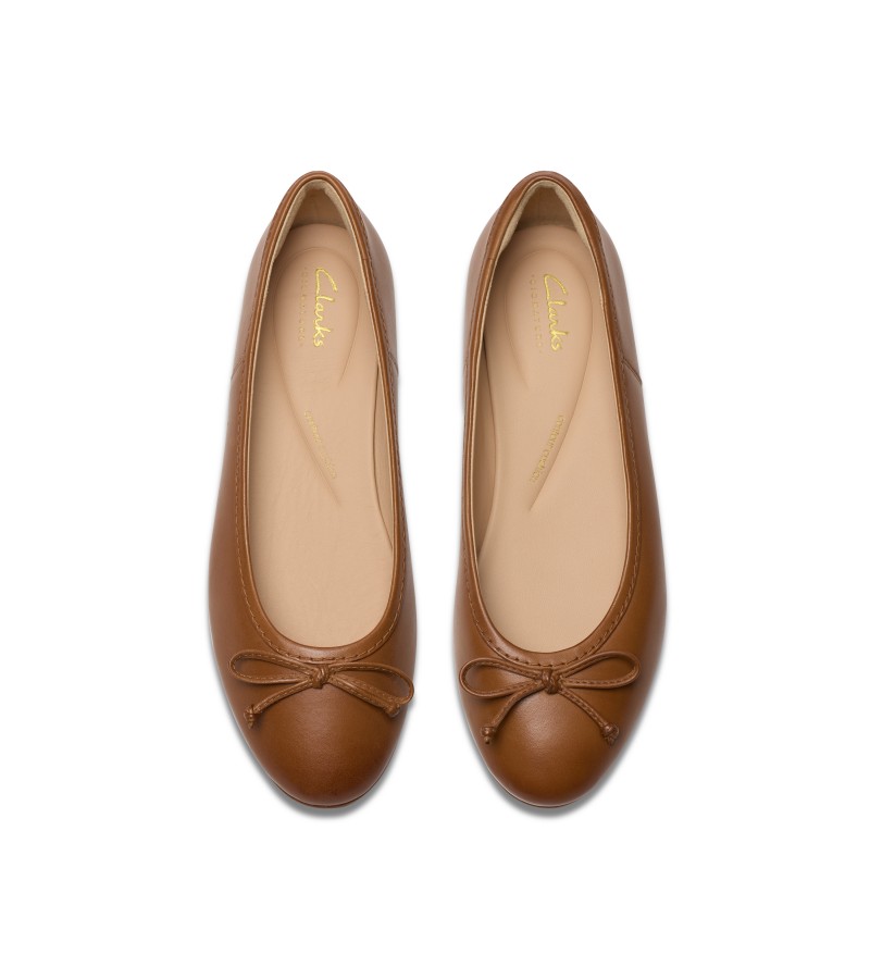 Clarks - Fawna Lily Tan Leather