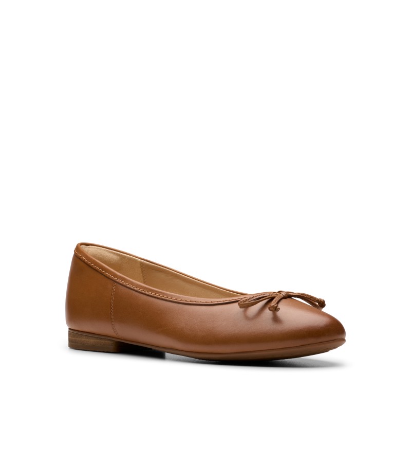 Clarks - Fawna Lily Tan Leather