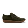 Clarks - Funny Dream Dark Green Suede