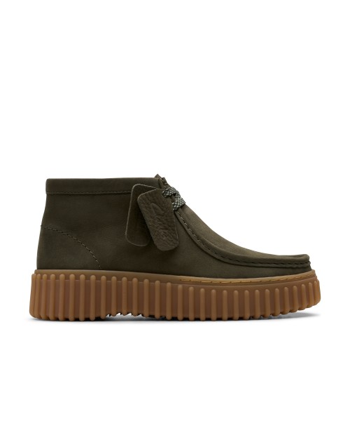 Clarks - Torhill Moss Dark Green Nubuck Clarks - Torhill Moss Dark Green Nubuck