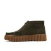 Clarks - Torhill Moss Dark Green Nubuck