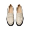 Clarks - Splend Edge Cream Leather