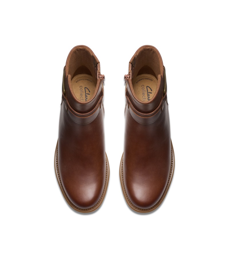 Clarks - Maye Bella Tan Leather