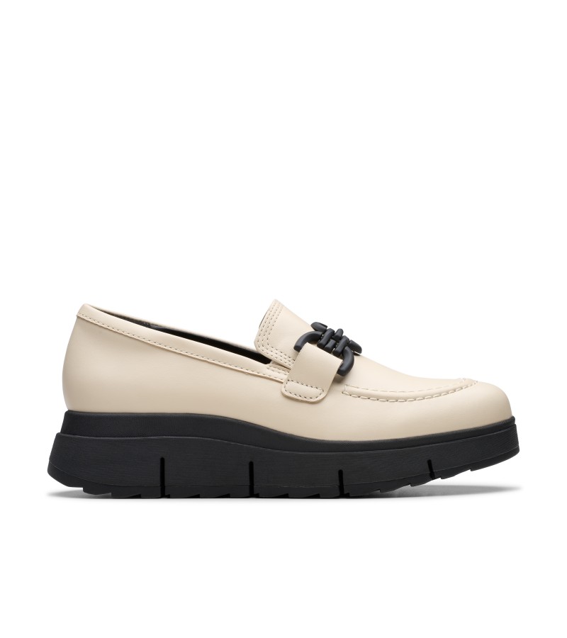 Clarks - Loriini Izzy Cream Leather