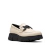 Clarks - Loriini Izzy Cream Leather