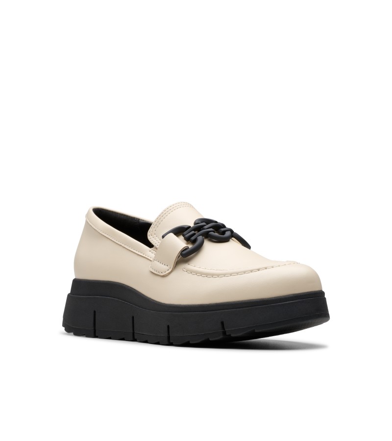 Clarks - Loriini Izzy Cream Leather