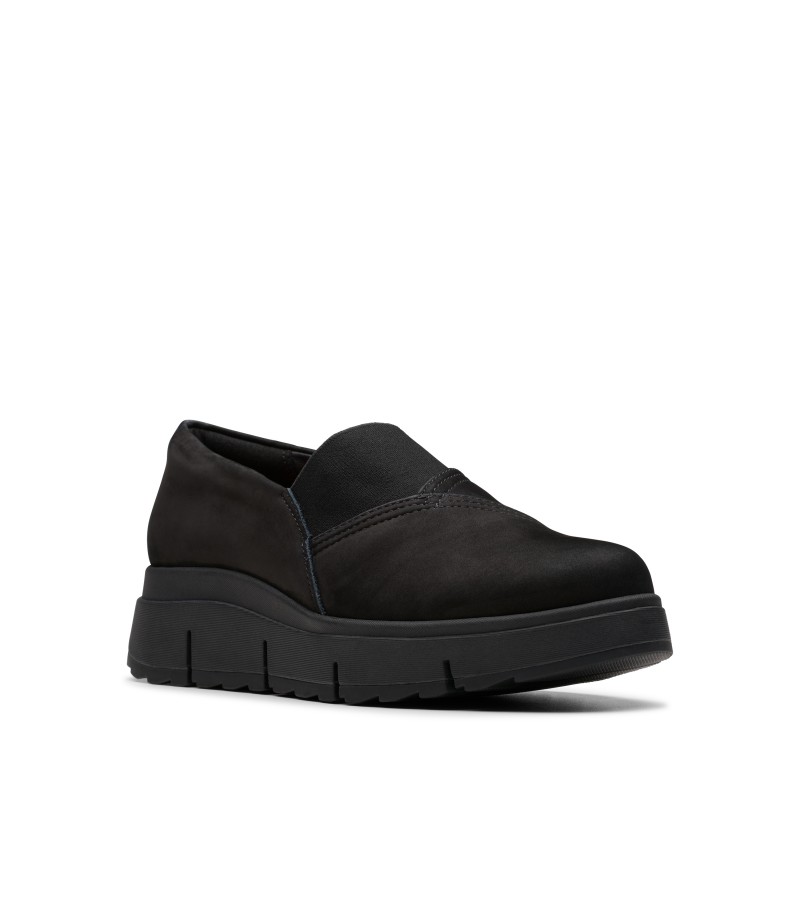 Clarks - Loriini West Black Nubuck