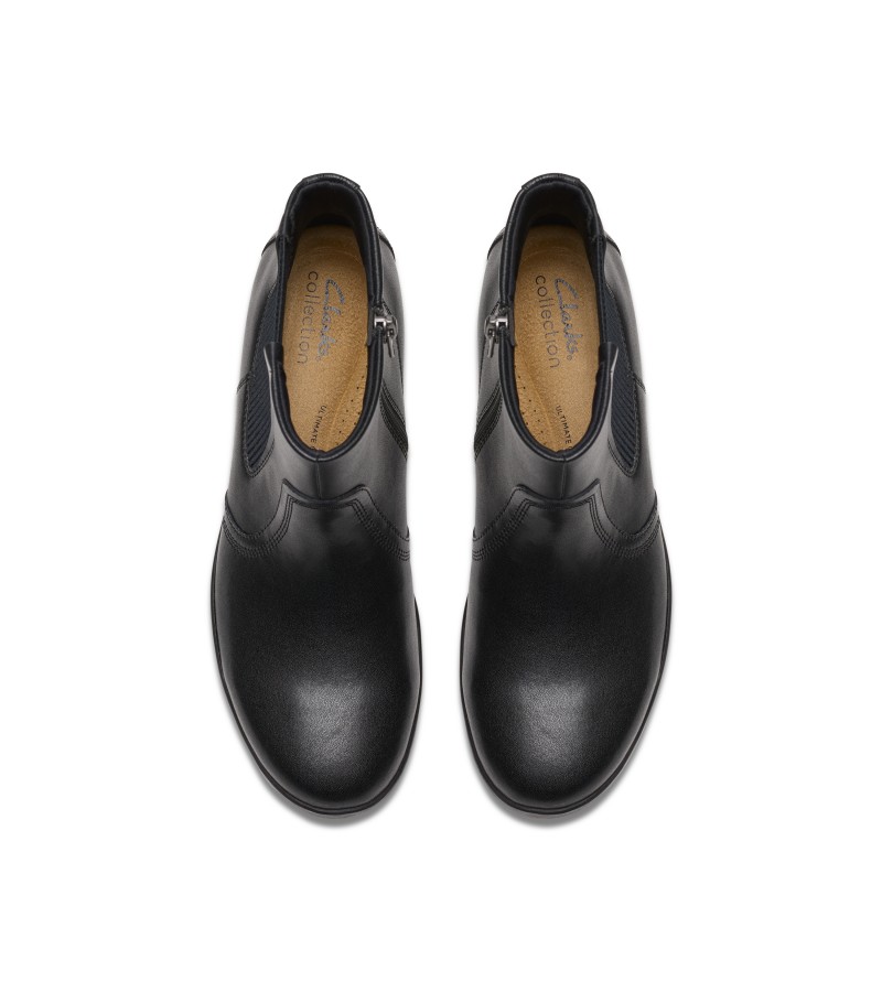 Clarks - Suttyn Rae Black Leather