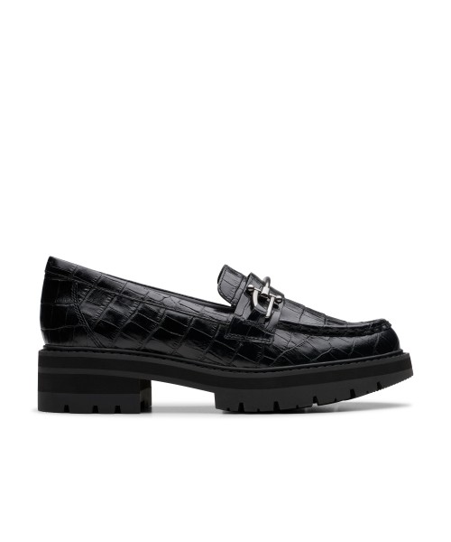 Clarks - Orianna Bit Black Croc Leather Clarks - Orianna Bit Black Croc Leather