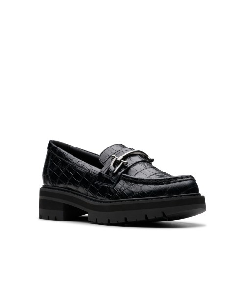 Clarks - Orianna Bit Black Croc Leather Clarks - Orianna Bit Black Croc Leather