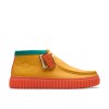 Clarks - Torhill Explore Orange Leather