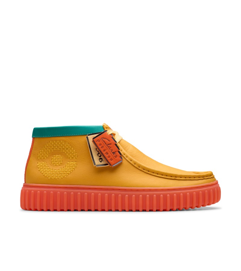 Clarks - Torhill Explore Orange Leather