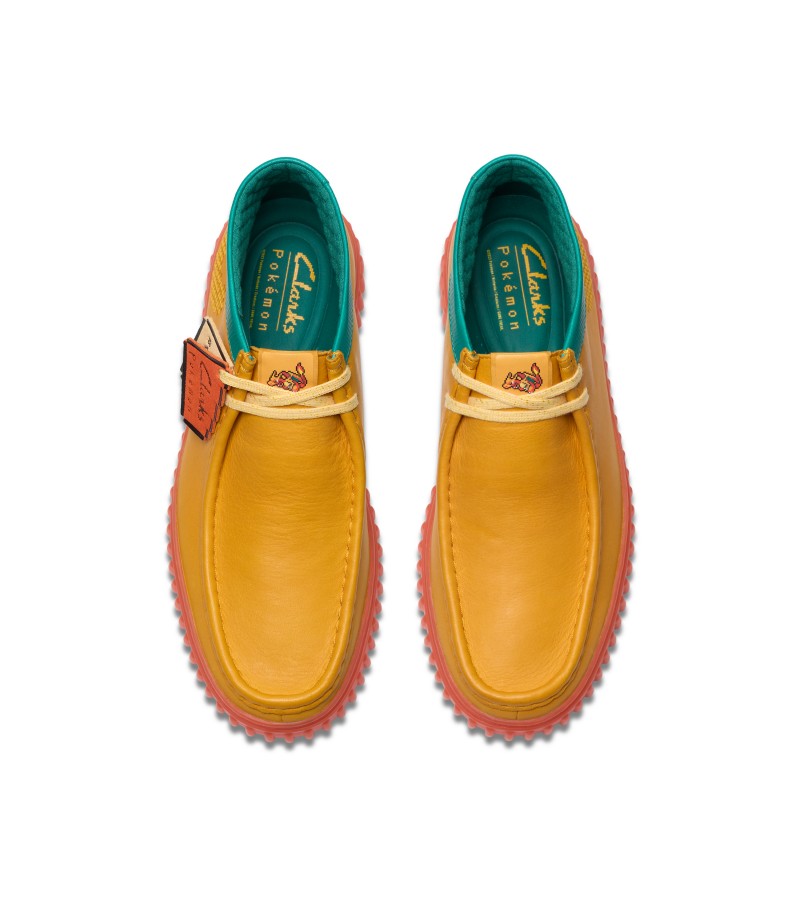 Clarks - Torhill Explore Orange Leather