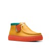 Clarks - Torhill Explore Orange Leather