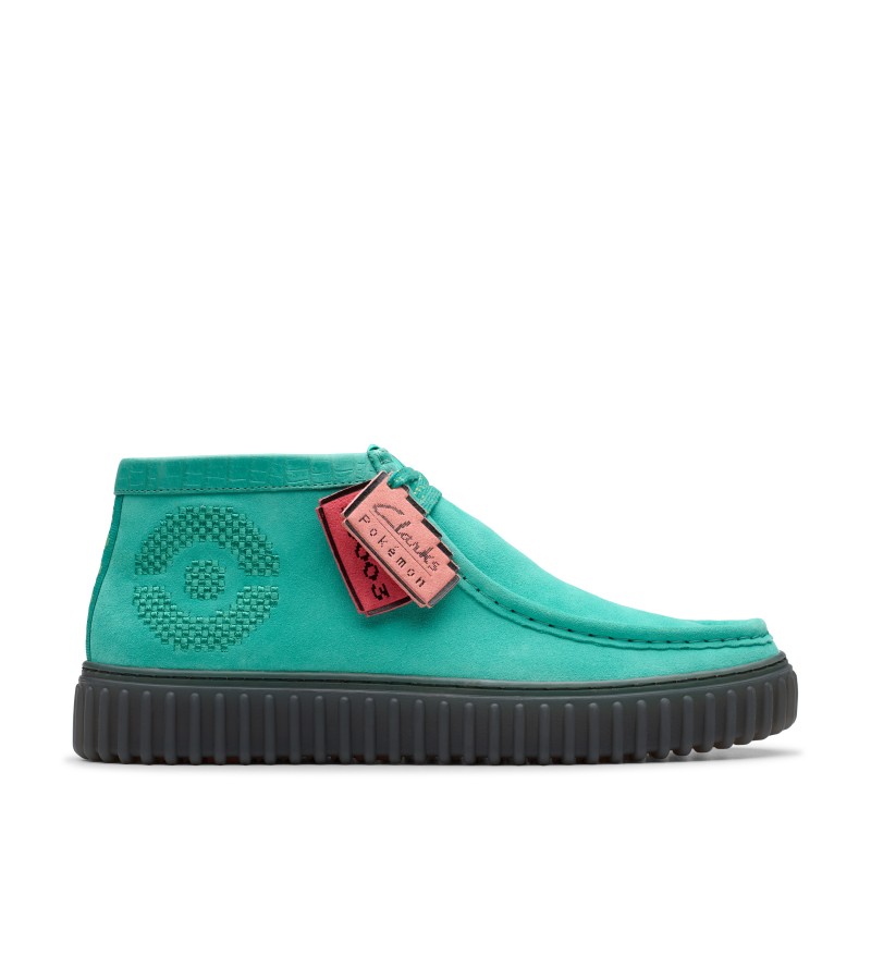 Clarks - Torhill Explore Turquoise Suede