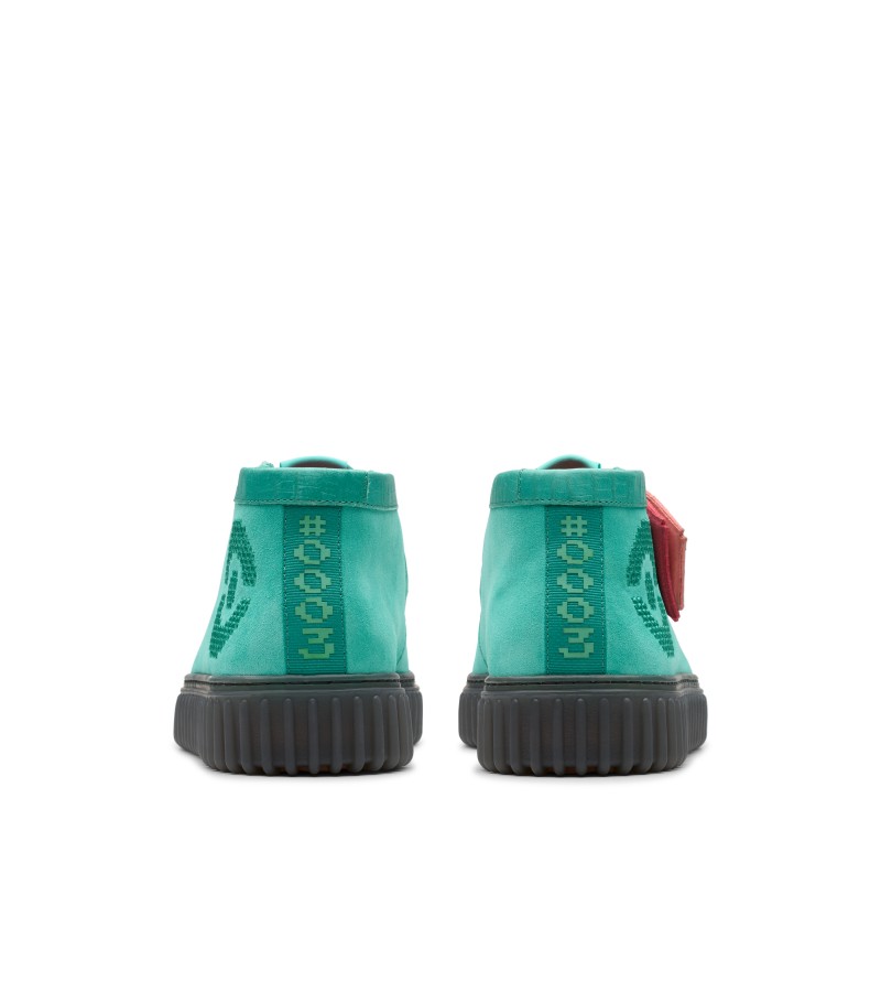 Clarks - Torhill Explore Turquoise Suede