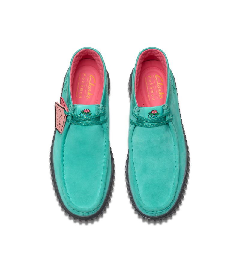 Clarks - Torhill Explore Turquoise Suede