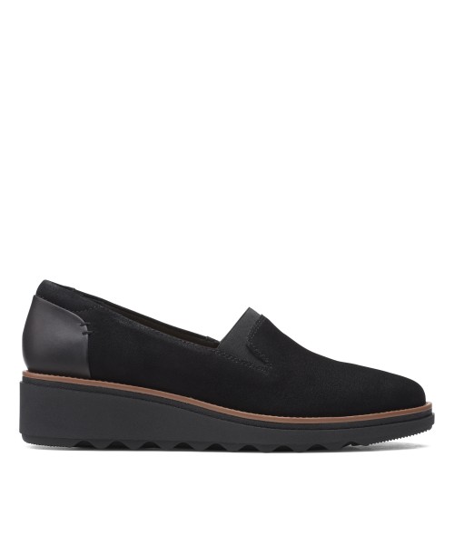 Clarks - Sharon Dolly Black Suede