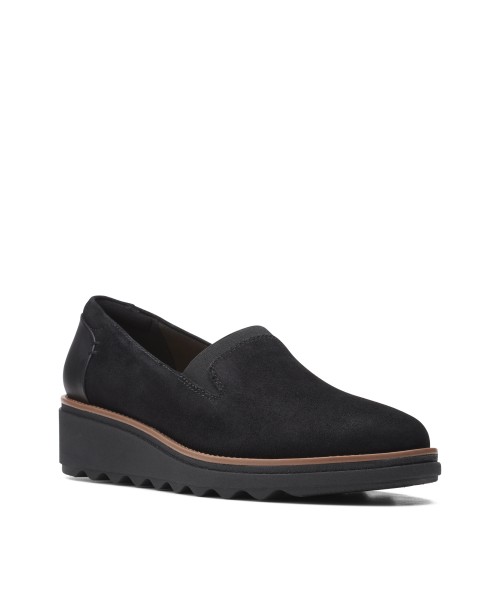 Clarks - Sharon Dolly Black Suede