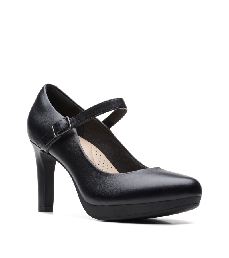 Clarks - Ambyr Shine Black Leather