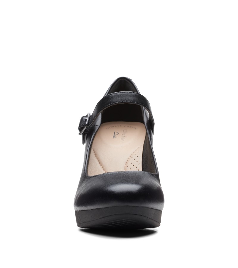 Clarks - Ambyr Shine Black Leather