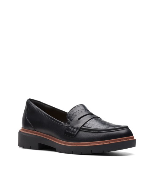 Clarks - Westlynn Ayla Black Leather