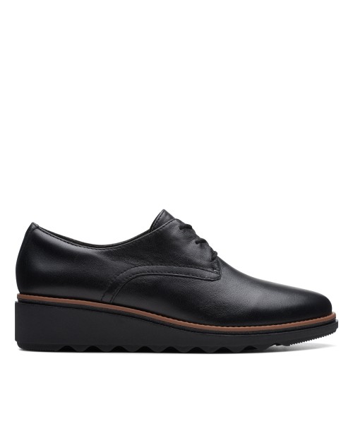 Clarks - Sharon Rae Black Leather