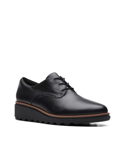 Clarks - Sharon Rae Black Leather