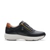 Clarks - Tivoli Zip Black Leather