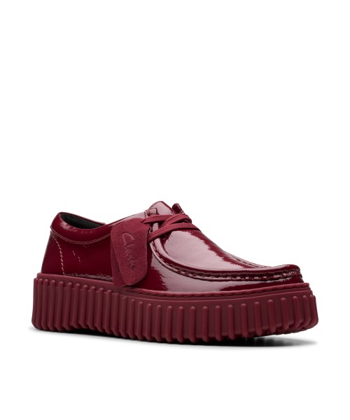 Clarks - Torhill Bee Burgundy Patent