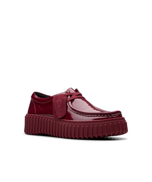 Clarks - Torhill Bee Burgundy Patent