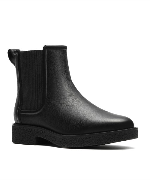 Clarks - Nella Top Black Leather