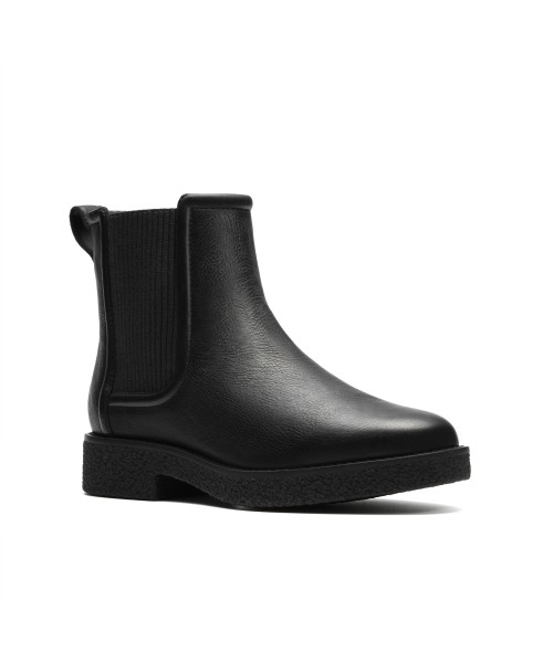 Clarks - Nella Top Black Leather Clarks - Nella Top Black Leather