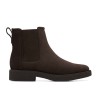 Clarks - Nella Top Dark Brown Suede Clarks - Nella Top Dark Brown Suede