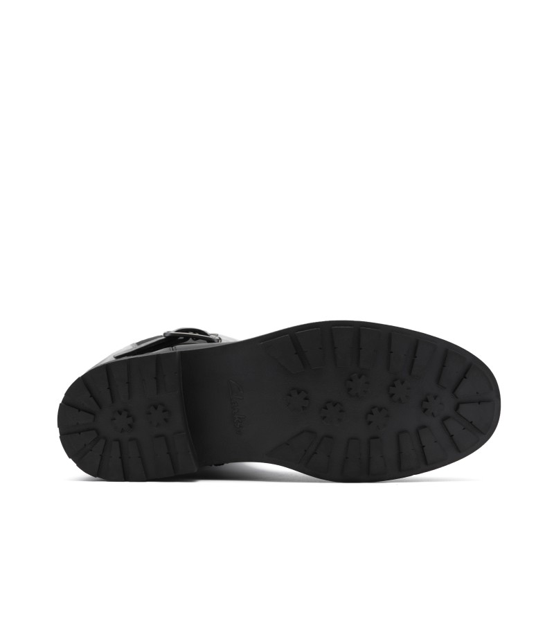 Clarks - Orinoco3 Tall Black Leather Clarks - Orinoco3 Tall Black Leather